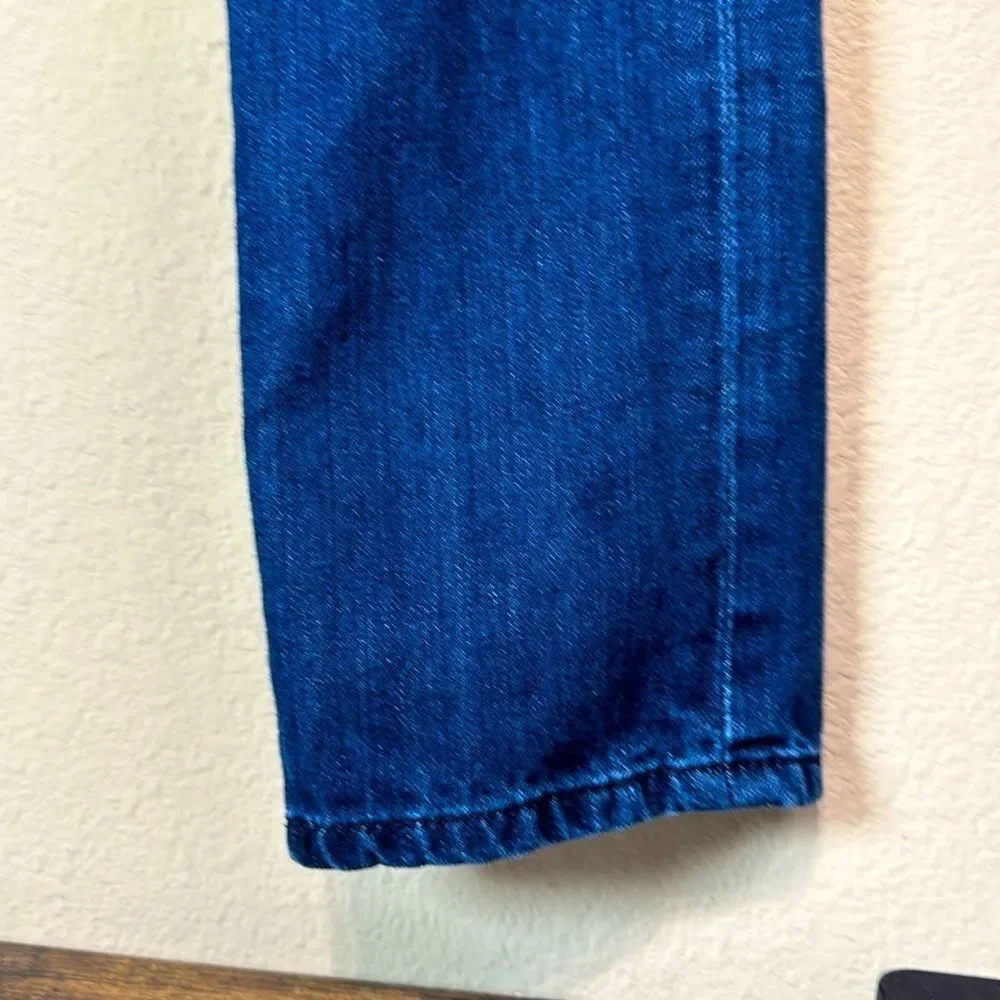 7 For All Mankind Slimmy Straight Leg Jeans Blue Size 12 Preppy Streetwear